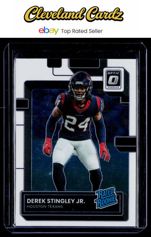 2022 Donruss Optic #244 Derek Stingley Jr. Rated Rookie