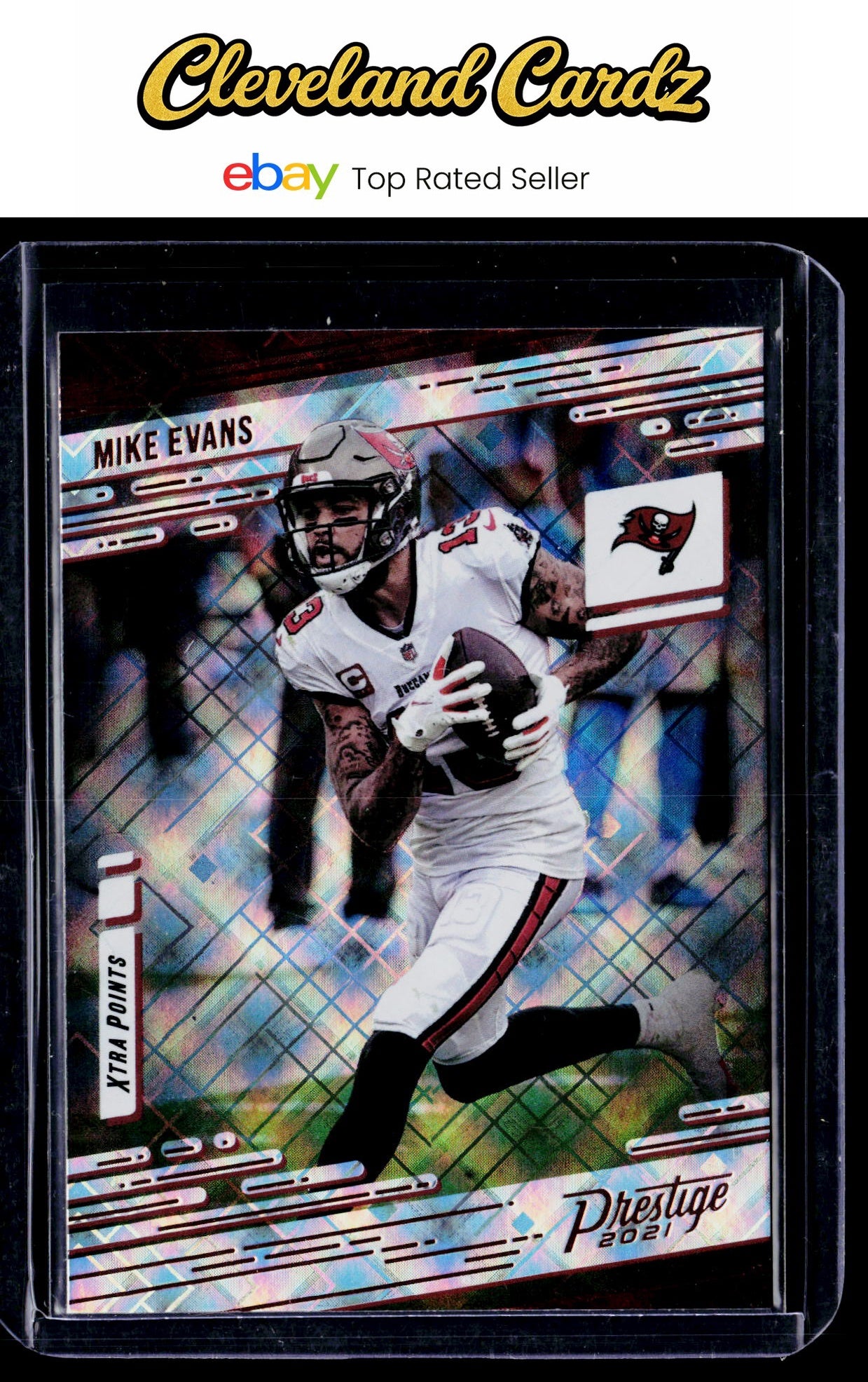 2021 Panini Prestige #182 Mike Evans Xtra Points Diamond