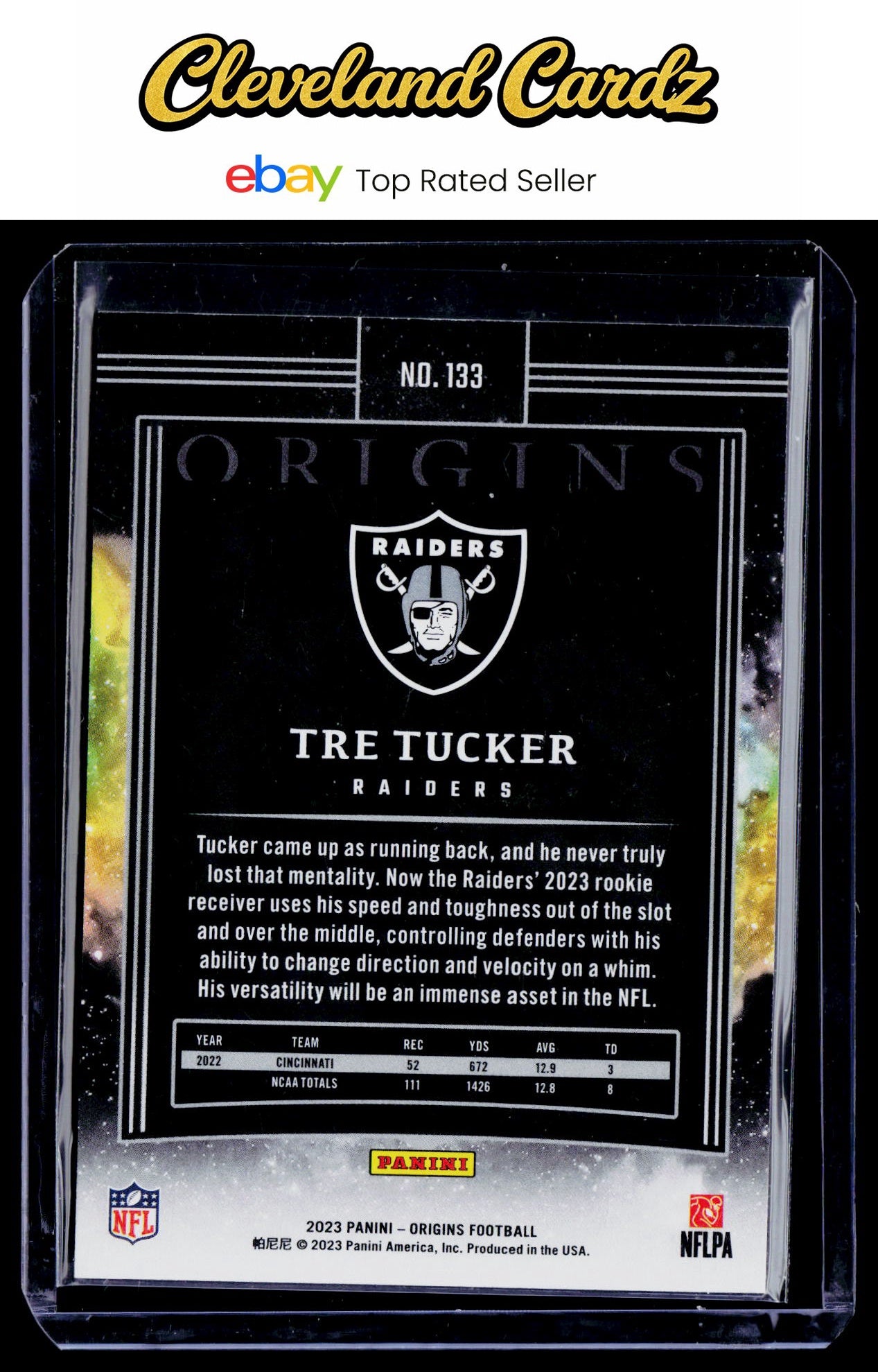 2023 Panini Origins #133 Tre Tucker RC