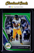 2021 Panini Prizm Draft Picks Collegiate #89 Kareem Hunt Green