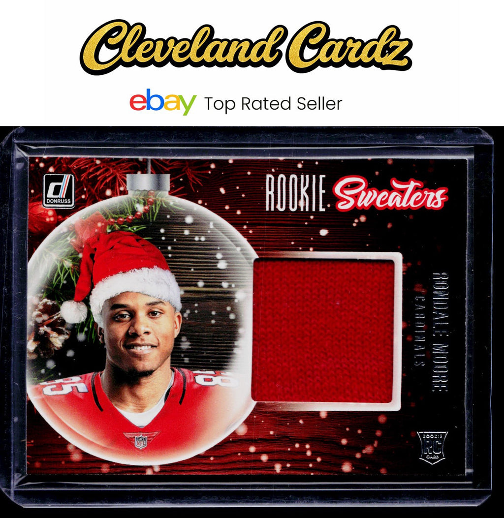 2021 Donruss #RS-RMO Rondale Moore Rookie Holiday Sweater RC