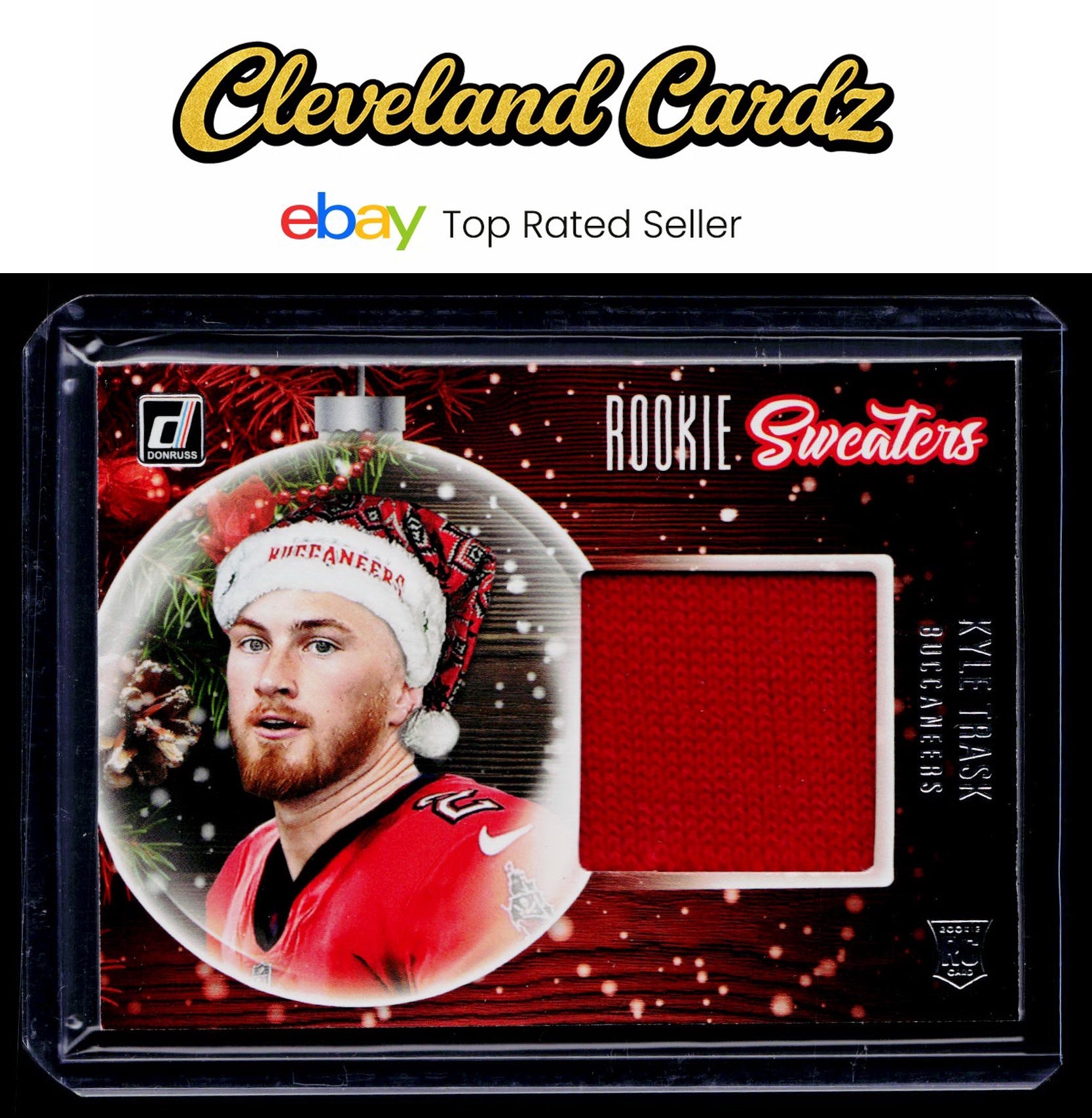 2021 Donruss #RS-KTR Kyle Trask Rookie Holiday Sweater RC