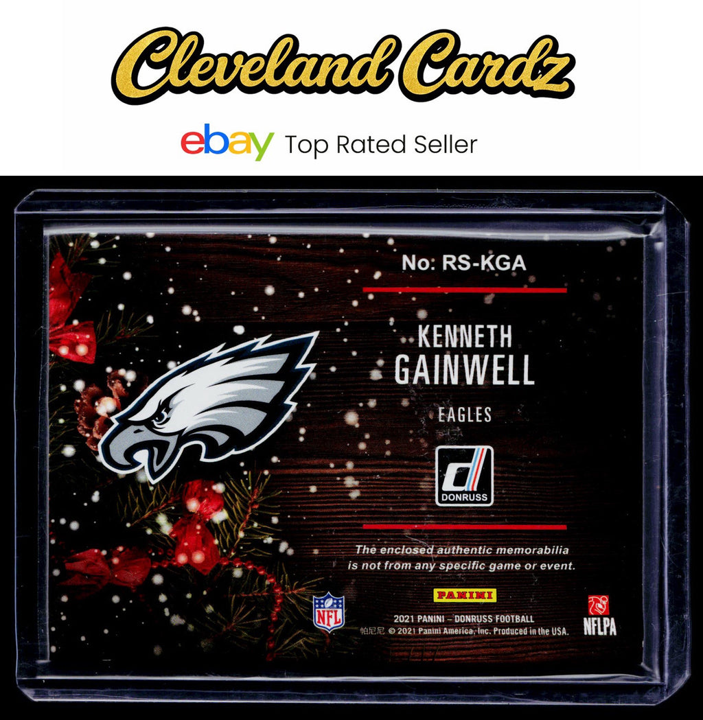 2021 Donruss #RS-KGA Kenneth Gainwell Rookie Holiday Sweater RC