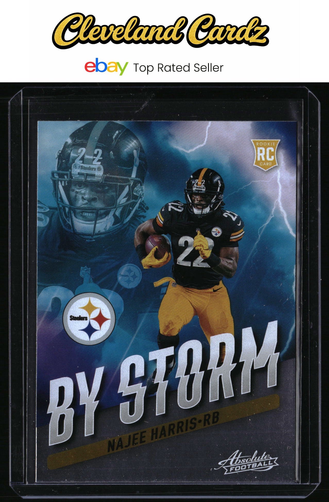 2021 Panini Absolute #BST-11 Najee Harris By Storm RC