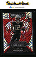 2022 Panini Rookies & Stars #CR-16 Chris Olave Crusade Red Plaid RC