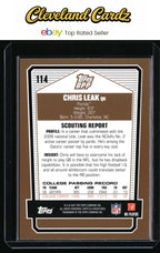 2007 Topps Draft Picks & Prospects #114 Chris Leak RC