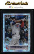 2022 Topps Chrome Sonic #136 Willson Contreras Prism Refractor
