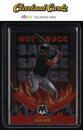 2022 Panini Mosaic #HS-2 Juan Soto Hot Sauce