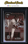 2024 Topps Chrome #40 Reese Olson Sepia Refractors RC