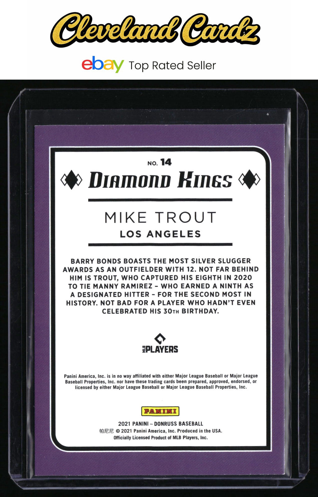 2021 Donruss #14 Mike Trout