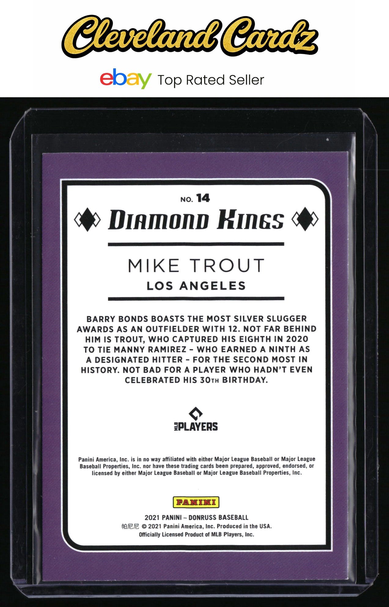 2021 Donruss #14 Mike Trout
