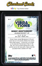 2022 Bowman #VV-17 Benny Montgomery Virtuosic Vibrations
