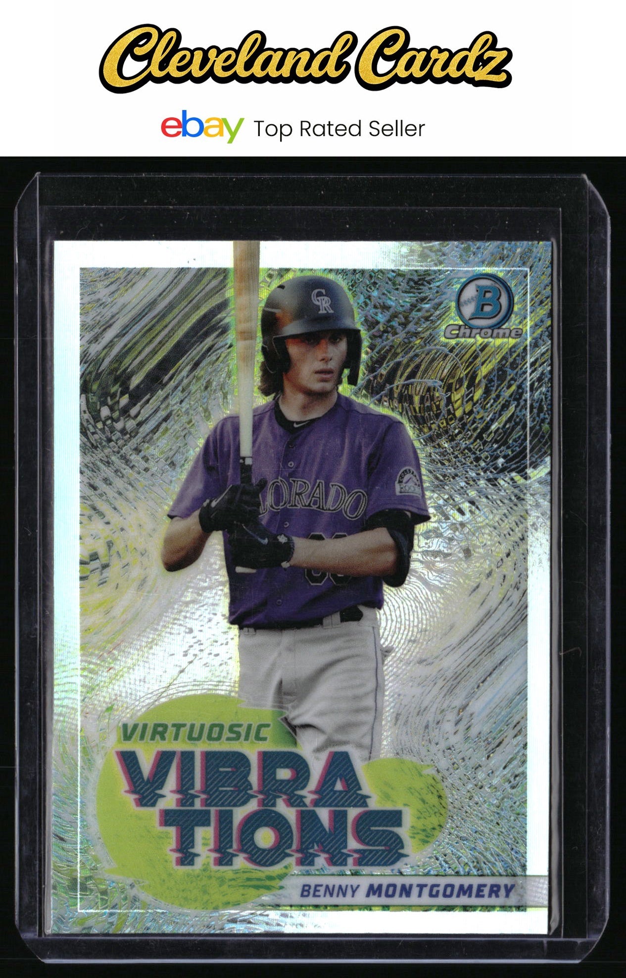 2022 Bowman #VV-17 Benny Montgomery Virtuosic Vibrations