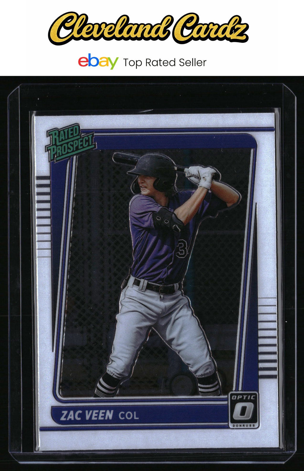 2021 Donruss Optic #RP10 Zac Veen Rated Prospect