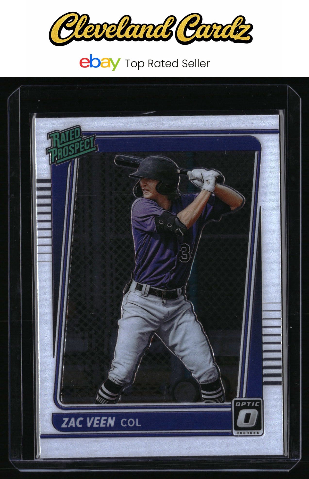 2021 Donruss Optic #RP10 Zac Veen Rated Prospect