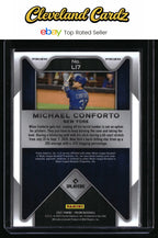 2021 Panini Prizm #LI7 Michael Conforto Lumber Inc. Silver Prizm