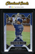 2021 Panini Prizm #LI7 Michael Conforto Lumber Inc. Silver Prizm