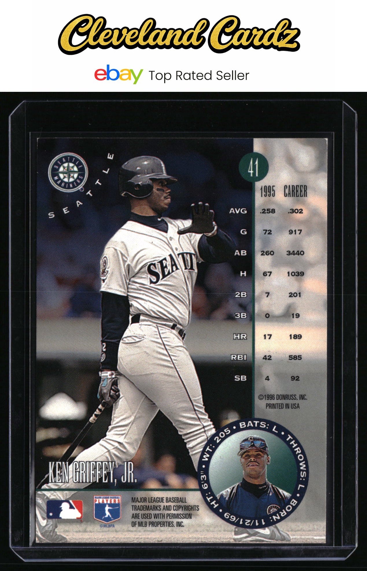 1996 Leaf #41 Ken Griffey, Jr.