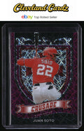 2021 Panini Chronicles #18 Juan Soto Crusade Purple Velocity