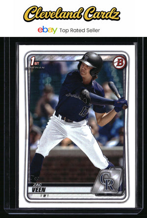 2020 Bowman Draft #BD-107 Zac Veen