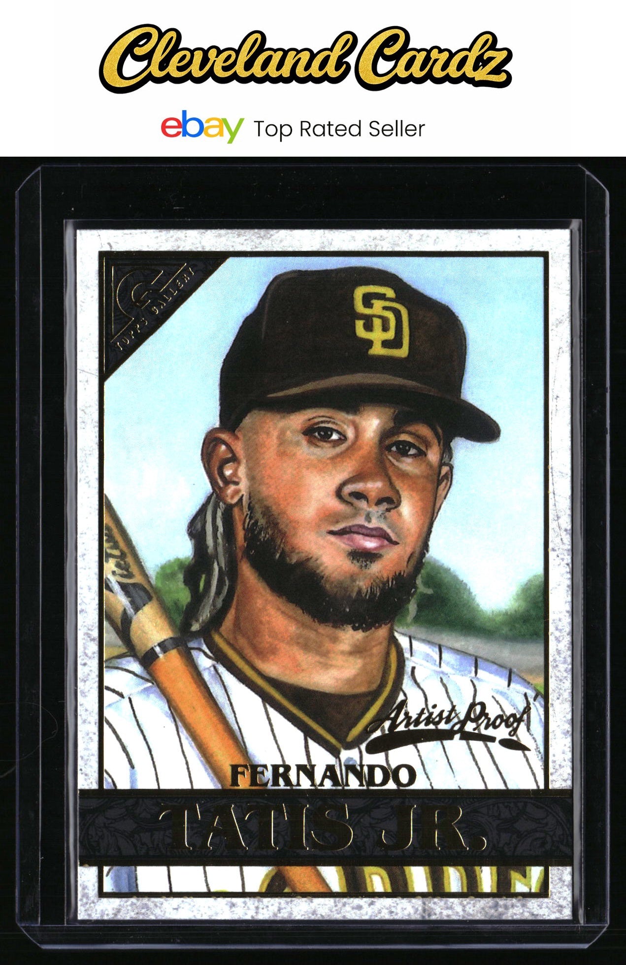2020 Topps Gallery #88 Fernando Tatis Jr. Artist's Proofs