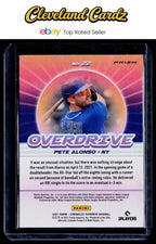 2021 Panini Chronicles #22 Pete Alonso Overdrive Building Blocks