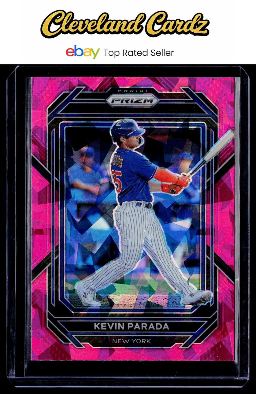2023 Panini Prizm #28 Kevin Parada Pink Ice Prizms