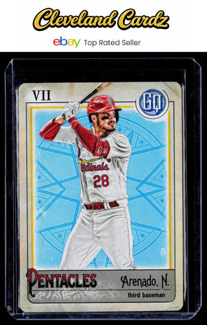 2021 Topps Gypsy Queen #TOD-12 Nolan Arenado Tarot of the Diamond