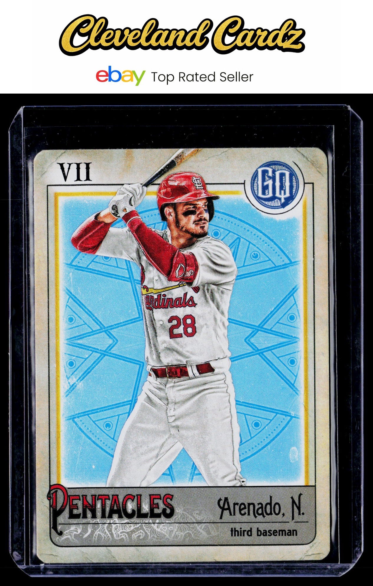 2021 Topps Gypsy Queen #TOD-12 Nolan Arenado Tarot of the Diamond