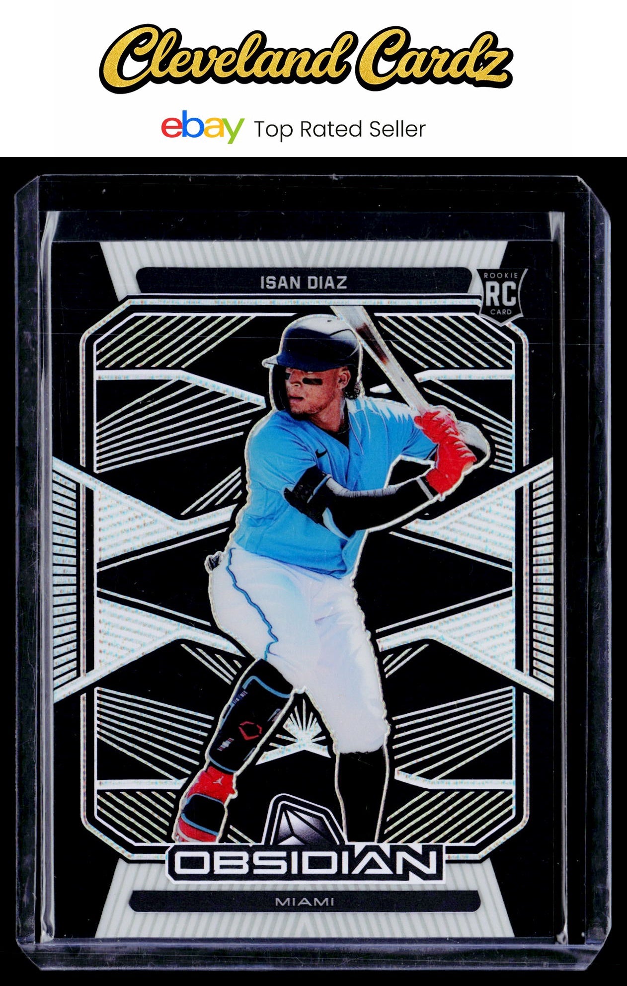 2020 Panini Chronicles #19 Isan Diaz Obsidian