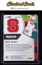 2020 Panini Prizm Draft Picks #PDP67 Nick Swiney Hyper Green & Yellow