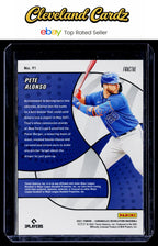 2021 Panini Chronicles #91 Pete Alonso Revolution Fractal