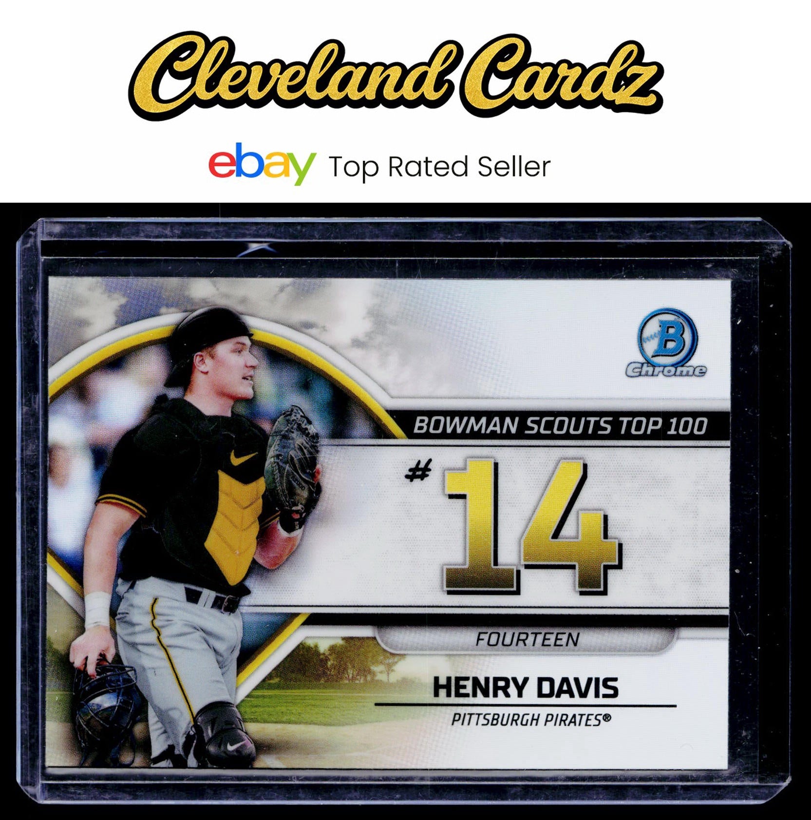 2023 Bowman #BTP-14 Henry Davis Bowman Scouts Top 100