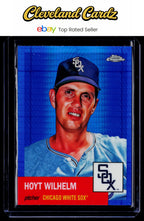2022 Topps Chrome Platinum Anniversary #114 Hoyt Wilhelm Blue Prism Refractor