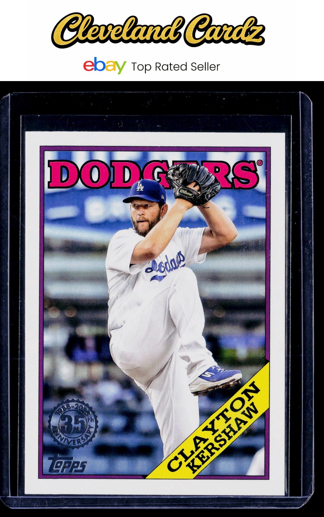 2023 Topps #T88-21 Clayton Kershaw 1988 Topps Baseball 35th Anniversary