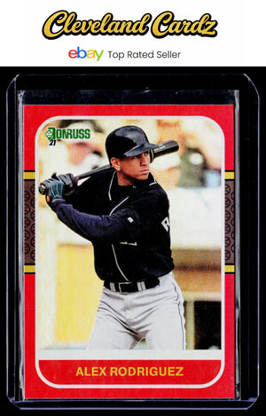 2021 Donruss #253a Alex Rodriguez Holo Red
