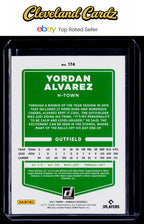 2021 Donruss #174b Yordan Alvarez Holo Red : "H-Town"