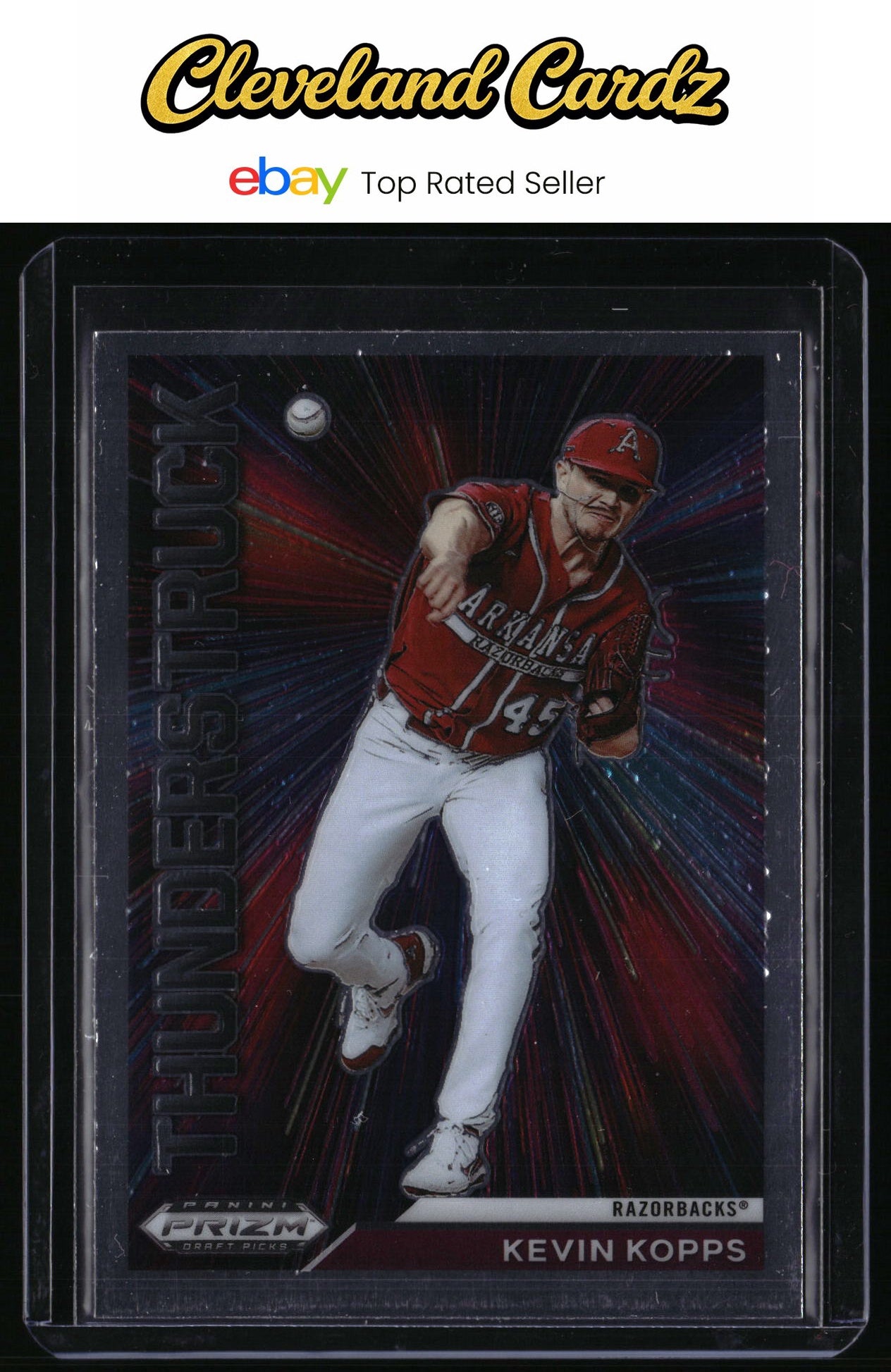 2021 Panini Prizm Draft Picks #T-KK Kevin Kopps Thunderstruck