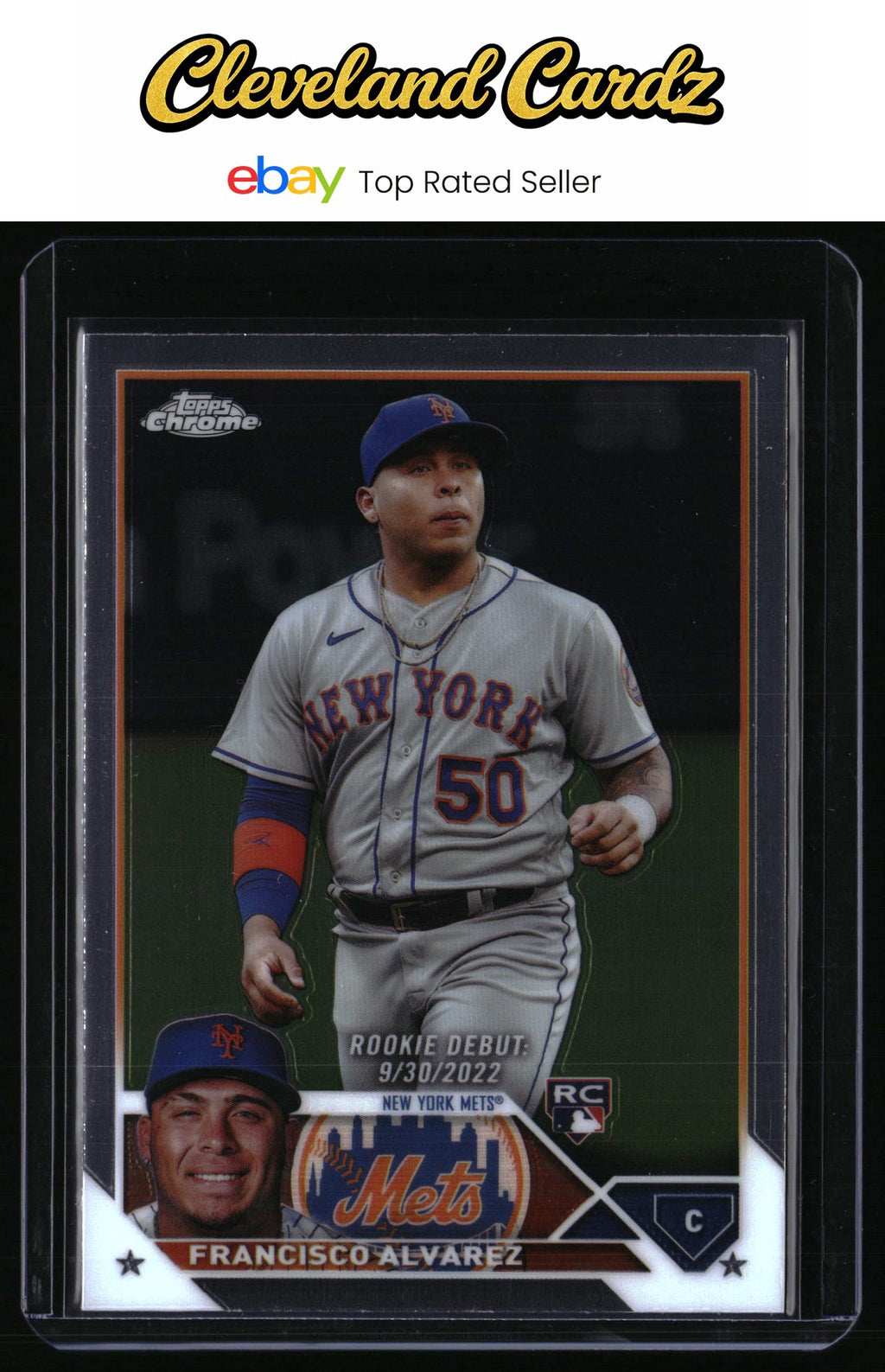 2023 Topps Chrome Update #USC103 Francisco Alvarez