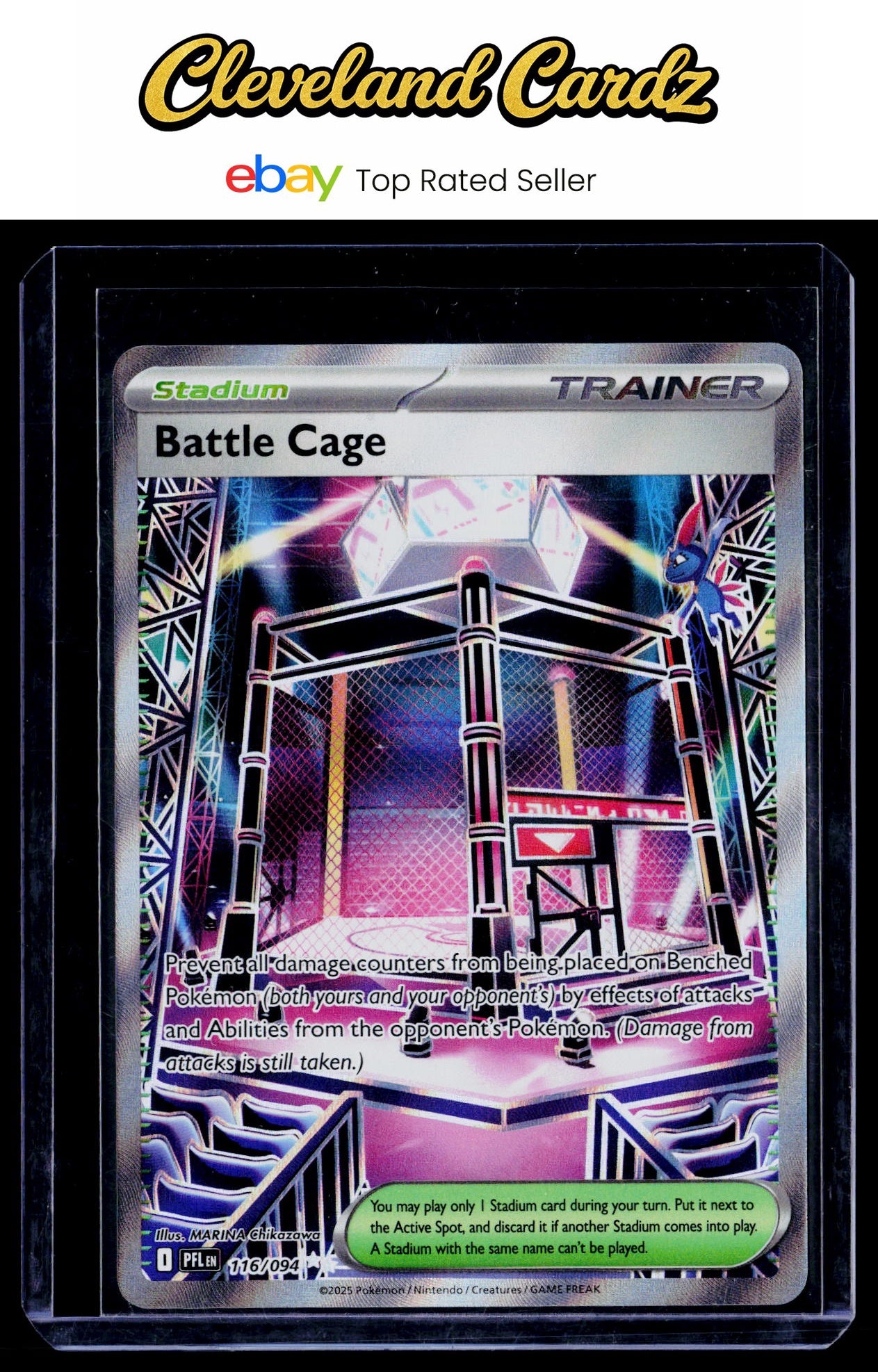 ME02: Phantasmal Flames #116/094 Battle Cage