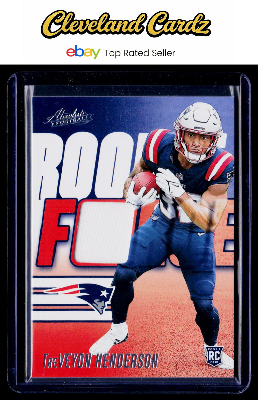 2025 Panini Absolute #RF-THN TreVeyon Henderson Rookie Force