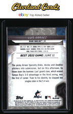 2023 Bowman's Best #17 Luis Arraez