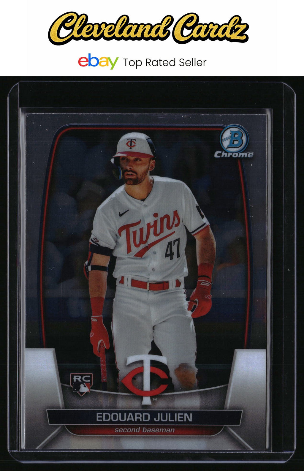 2023 Bowman Chrome #1 Edouard Julien RC