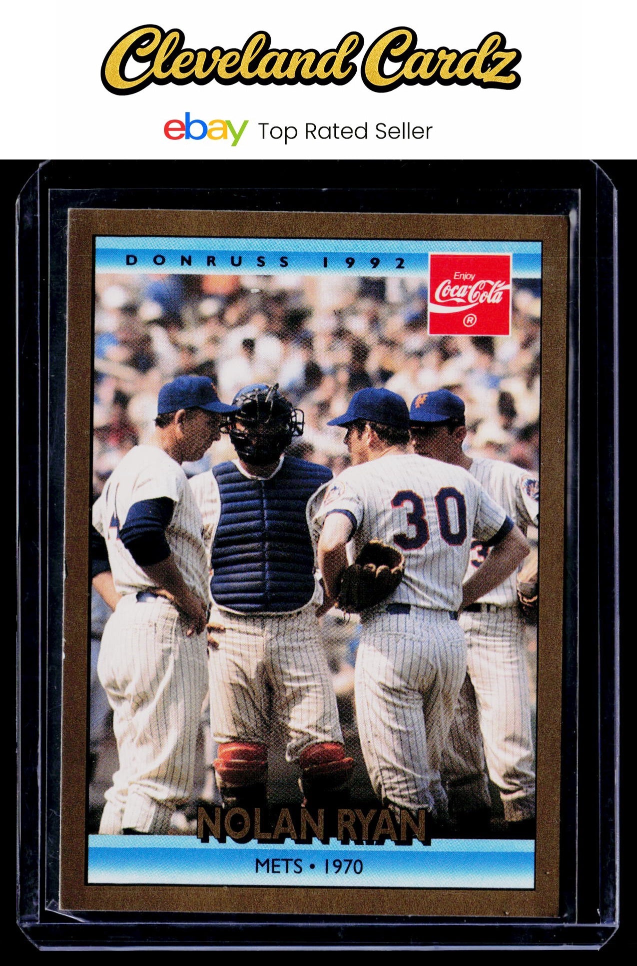 1992 Donruss Coca-Cola Nolan Ryan #4 Nolan Ryan