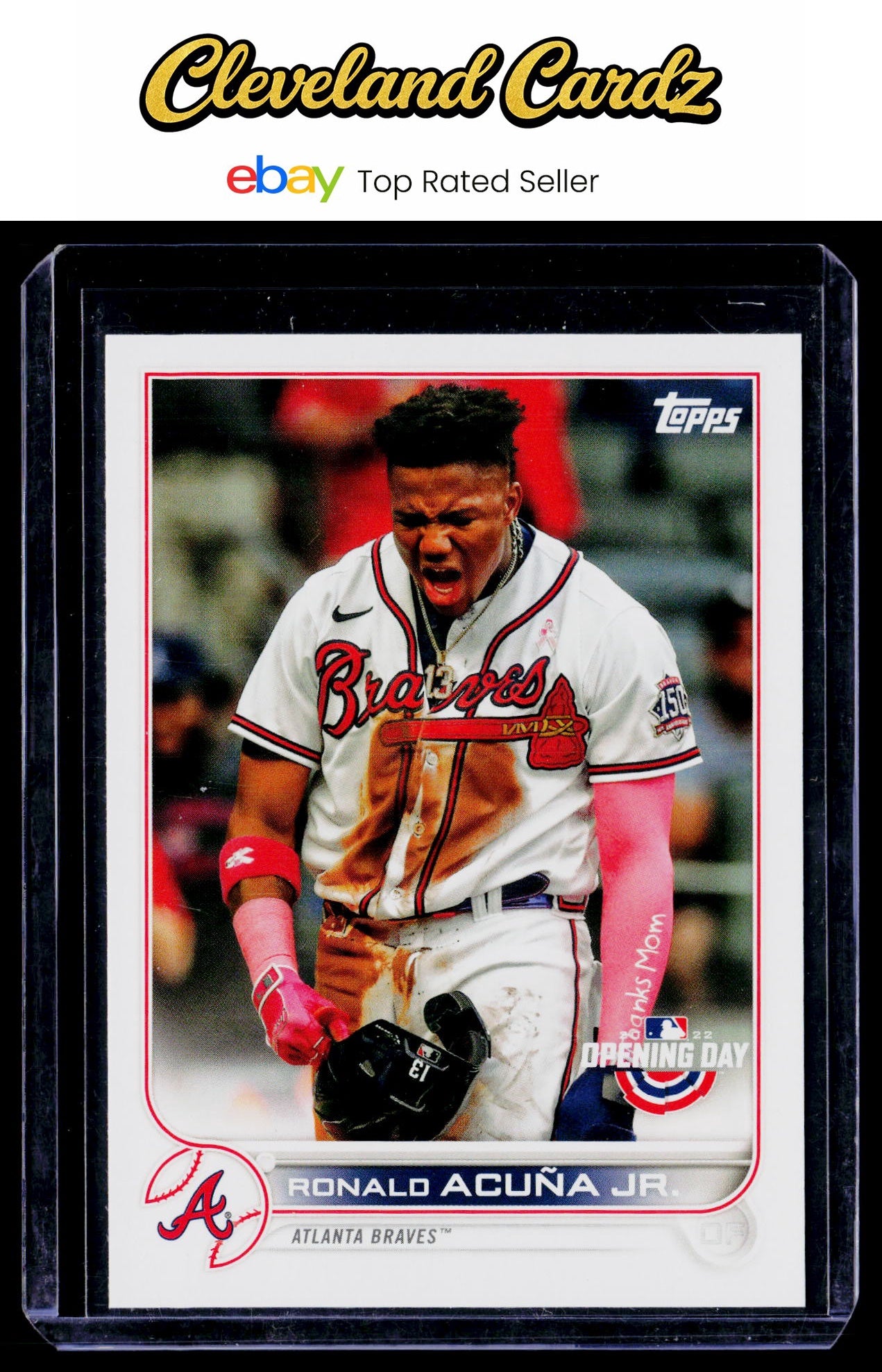 2022 Topps Opening Day #100 Ronald Acuña Jr.