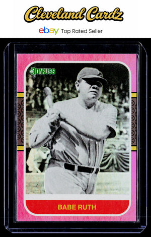 2021 Donruss #228 Babe Ruth Holo Pink