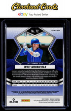 2022 Panini Mosaic #72 Whit Merrifield Fusion Red & Yellow Mosaic
