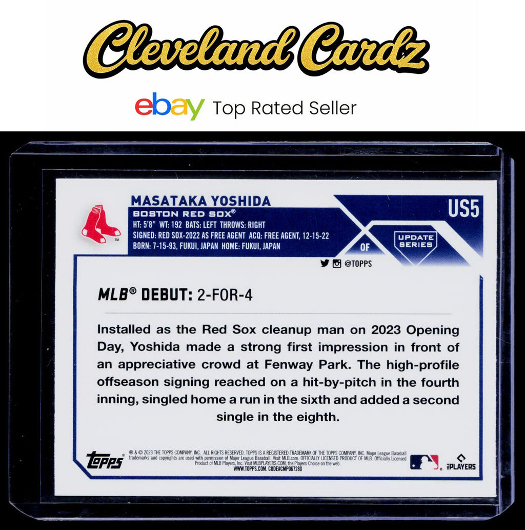 2023 Topps Update #US5 Masataka Yoshida