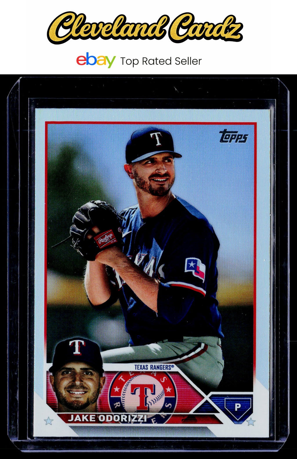 2023 Topps Update #US120 Jake Odorizzi Rainbow Foil