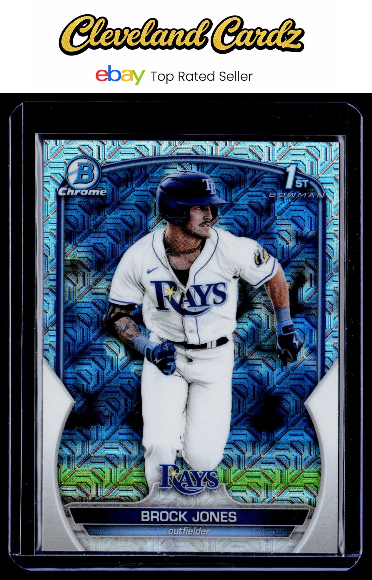2023 Bowman #BCP-115 Brock Jones Chrome Prospects Mojo Refractors
